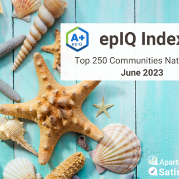 epIQ Index June 2023 Report with starfish and seashells