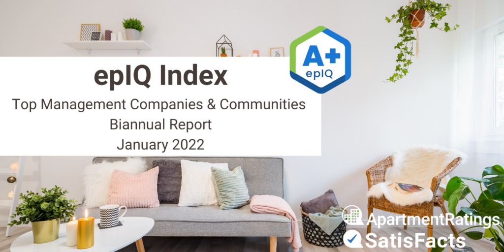 epIQ Index biannual report text with apartment living room image in background