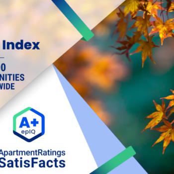 ApartmentRatings epIQ Index Top 100 Communities for Sept 2025