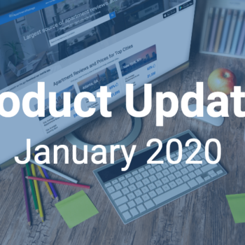 ApartmentRatings Product Updates