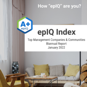 epIQ index biennial report january 2022 with neutral tone living room furniture background